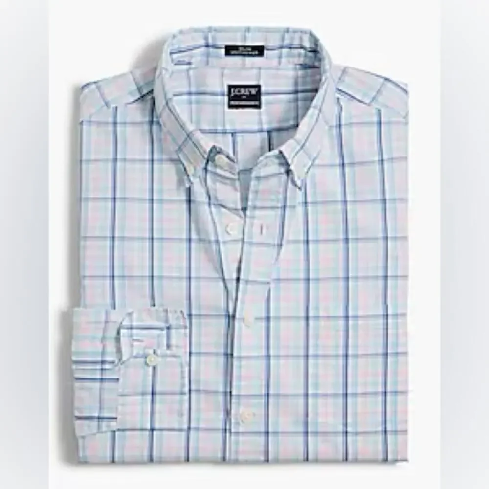 J. Crew Slim Untucked flex performance casual shirt